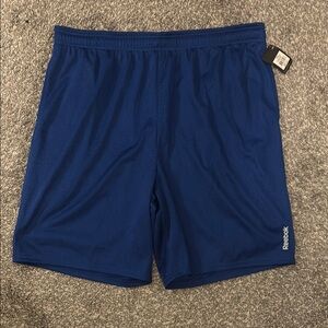Reebok Men's Blue Athletic Shorts NWT